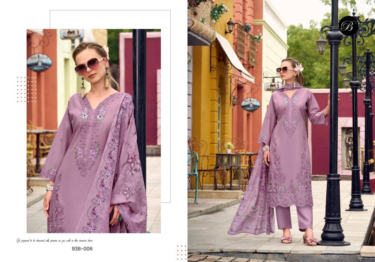 Belliza ombre dress materials Mumbai